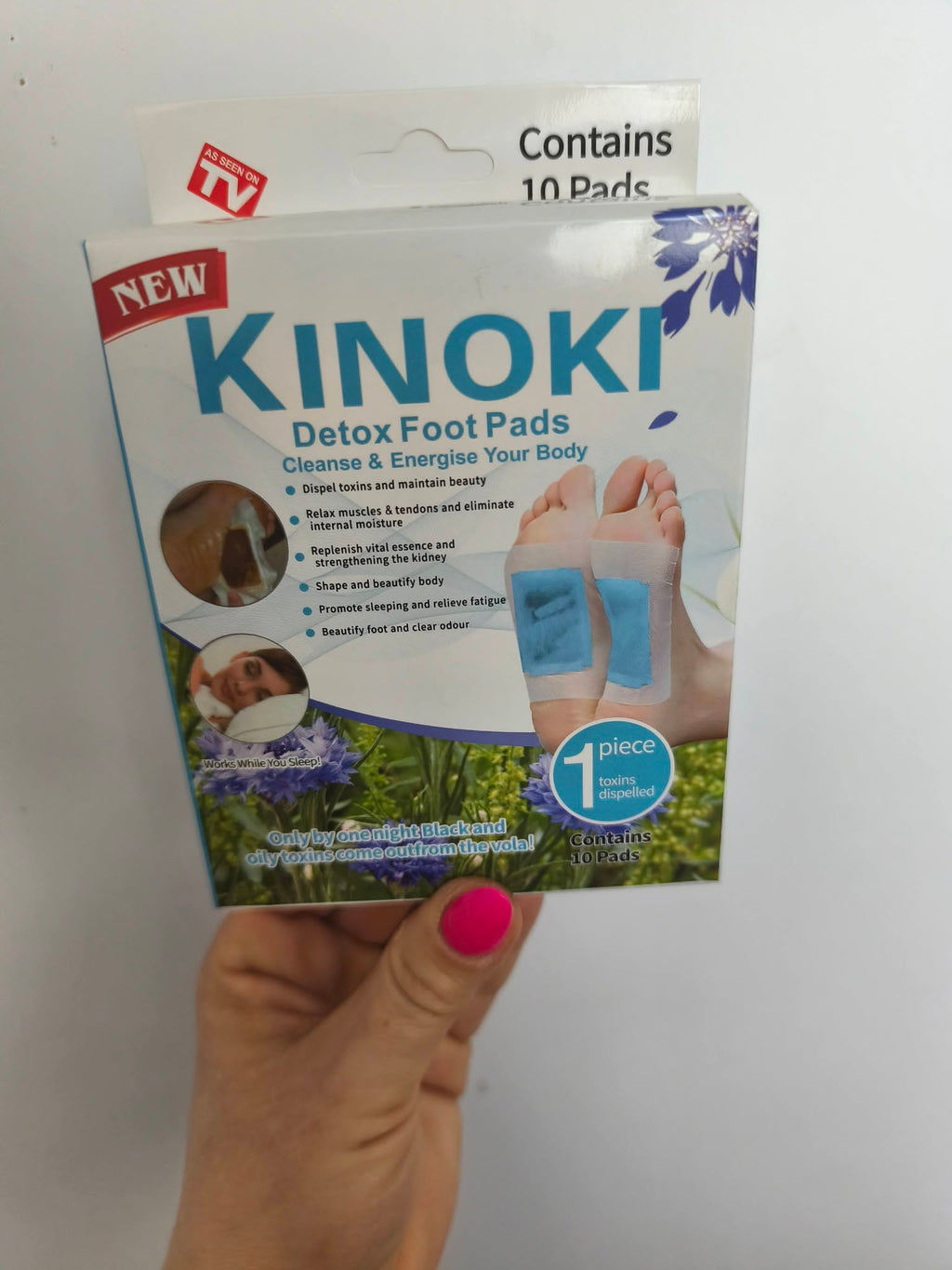 Kinoki Plastry Detox Body zapach kwiatowy 10 szt