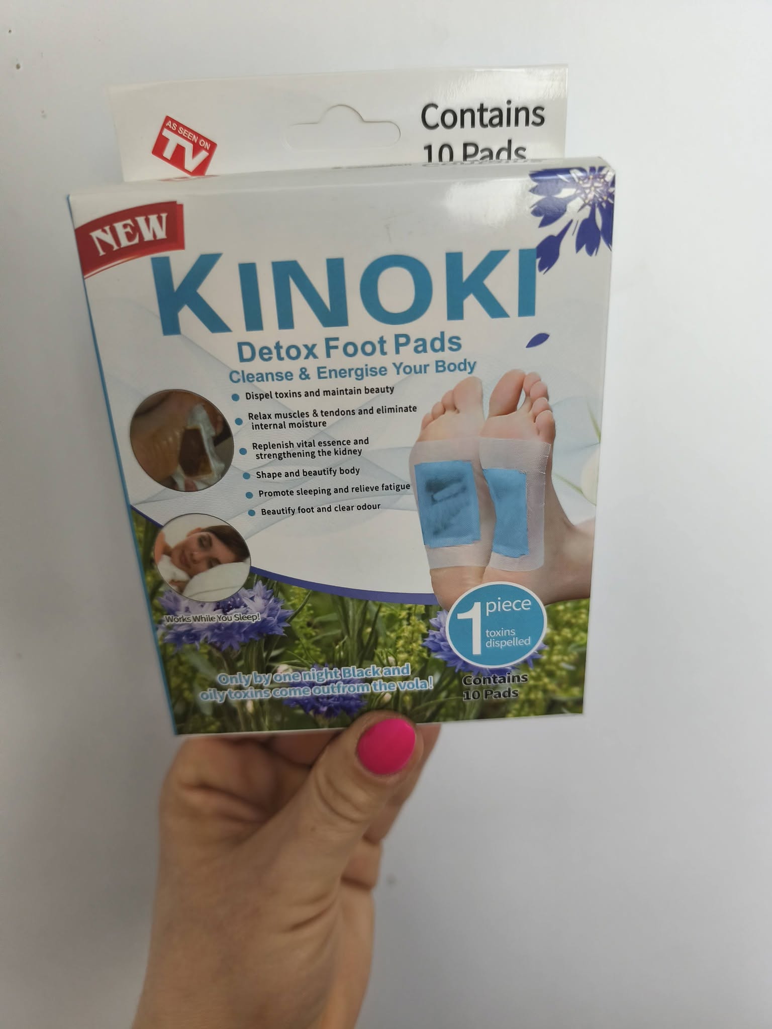 Kinoki Plastry Detox Body zapach kwiatowy 10 szt