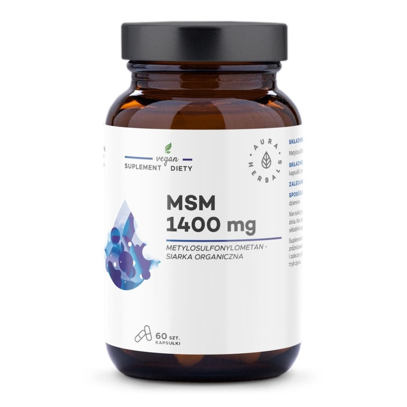 Aura Herbals Msm 1400 MG 60 k.